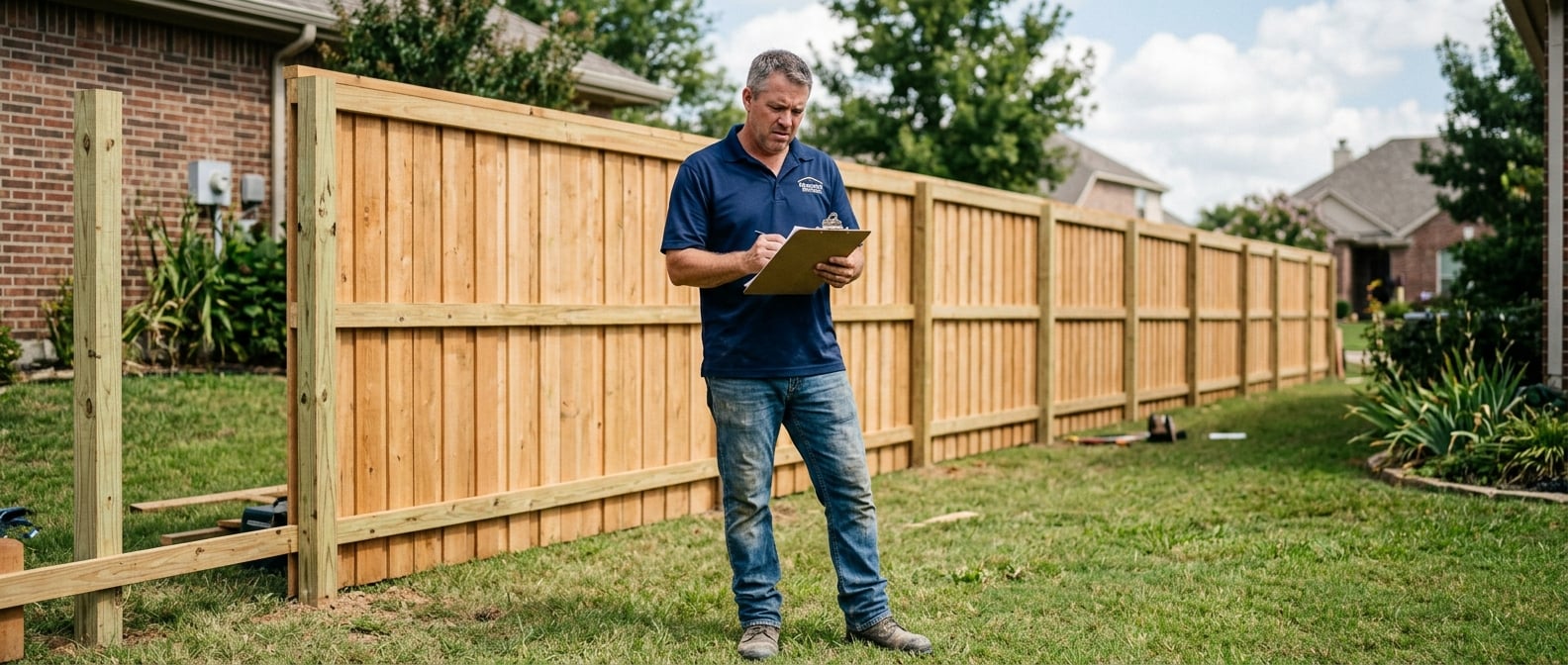 Fencing contractor frustrated reviewing insurance scope of loss