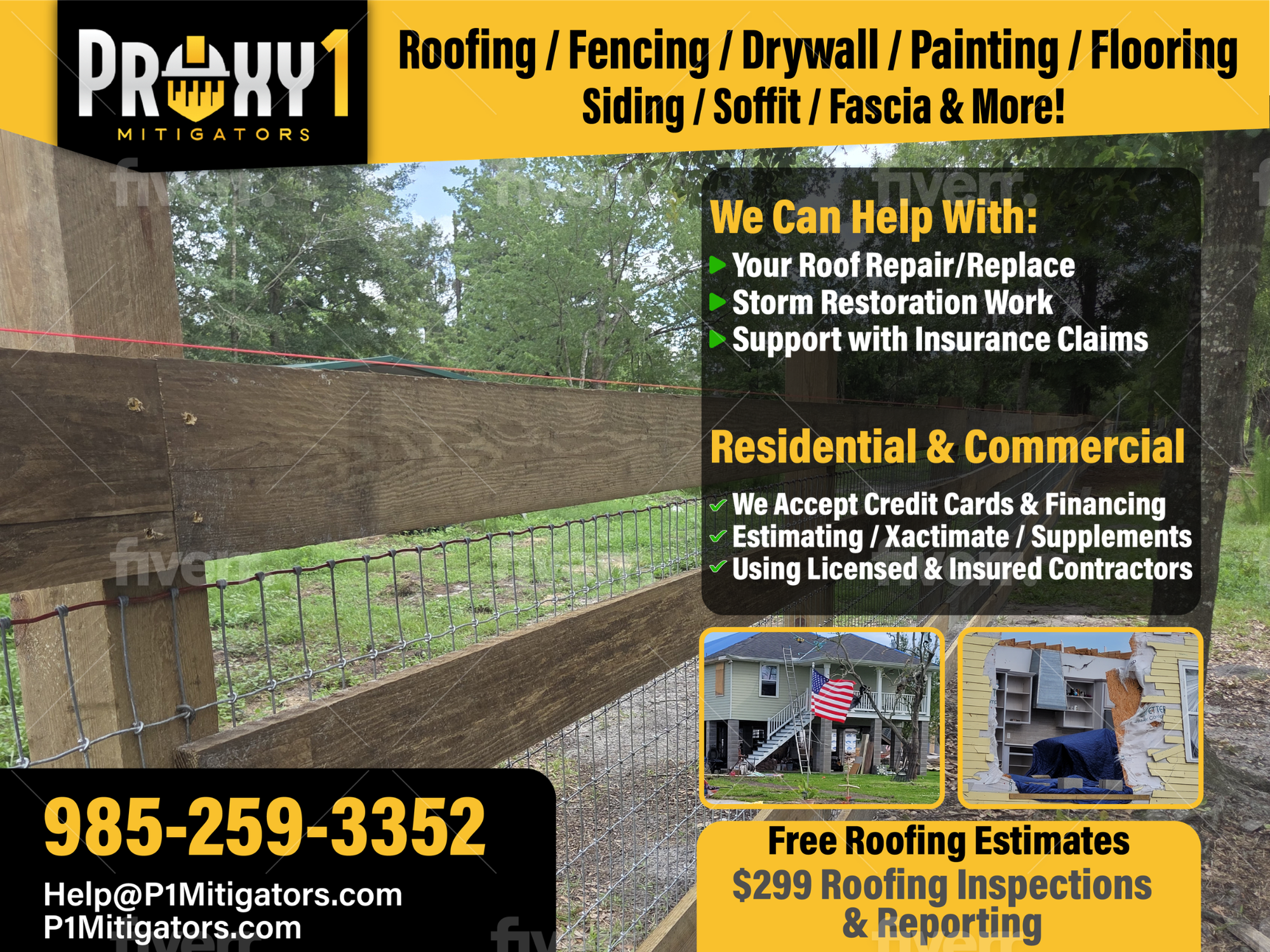 Agricultural & Horse fencing by P1Mitigators