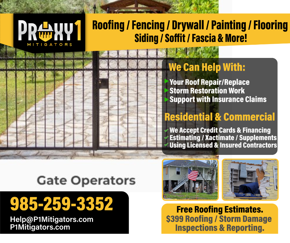 Gate Operators fencing by P1Mitigators