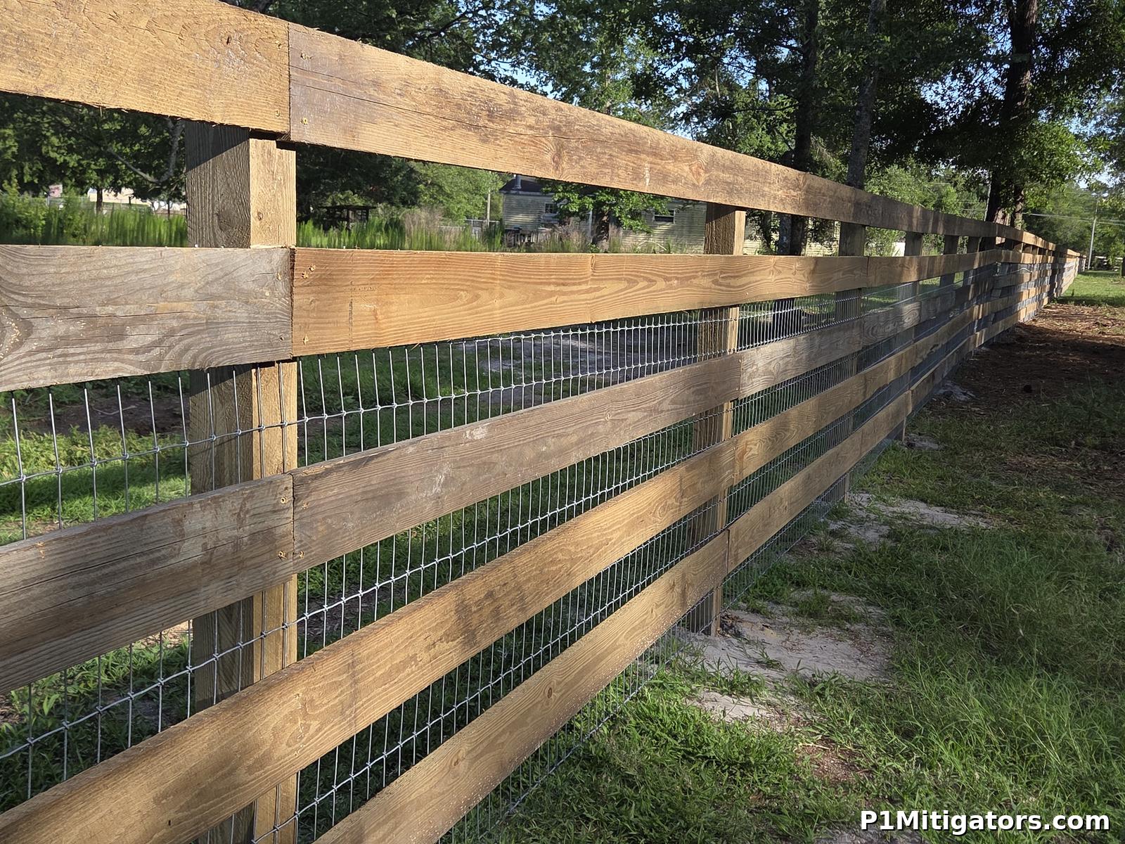 Agricultural & Horse Fencing project photo 1 by P1Mitigators Jacksonville FL