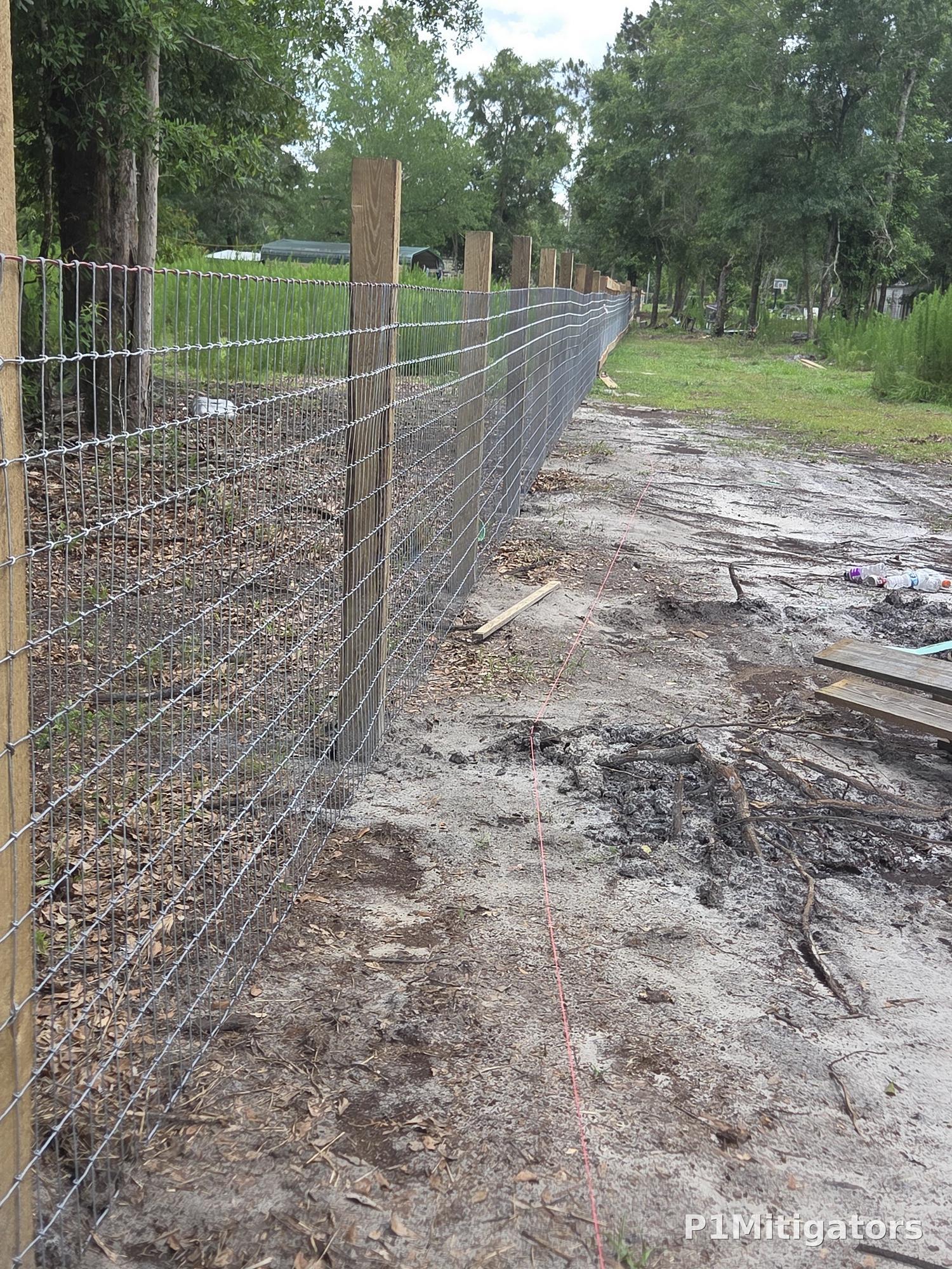 Agricultural & Horse Fencing project photo 9 by P1Mitigators Jacksonville FL
