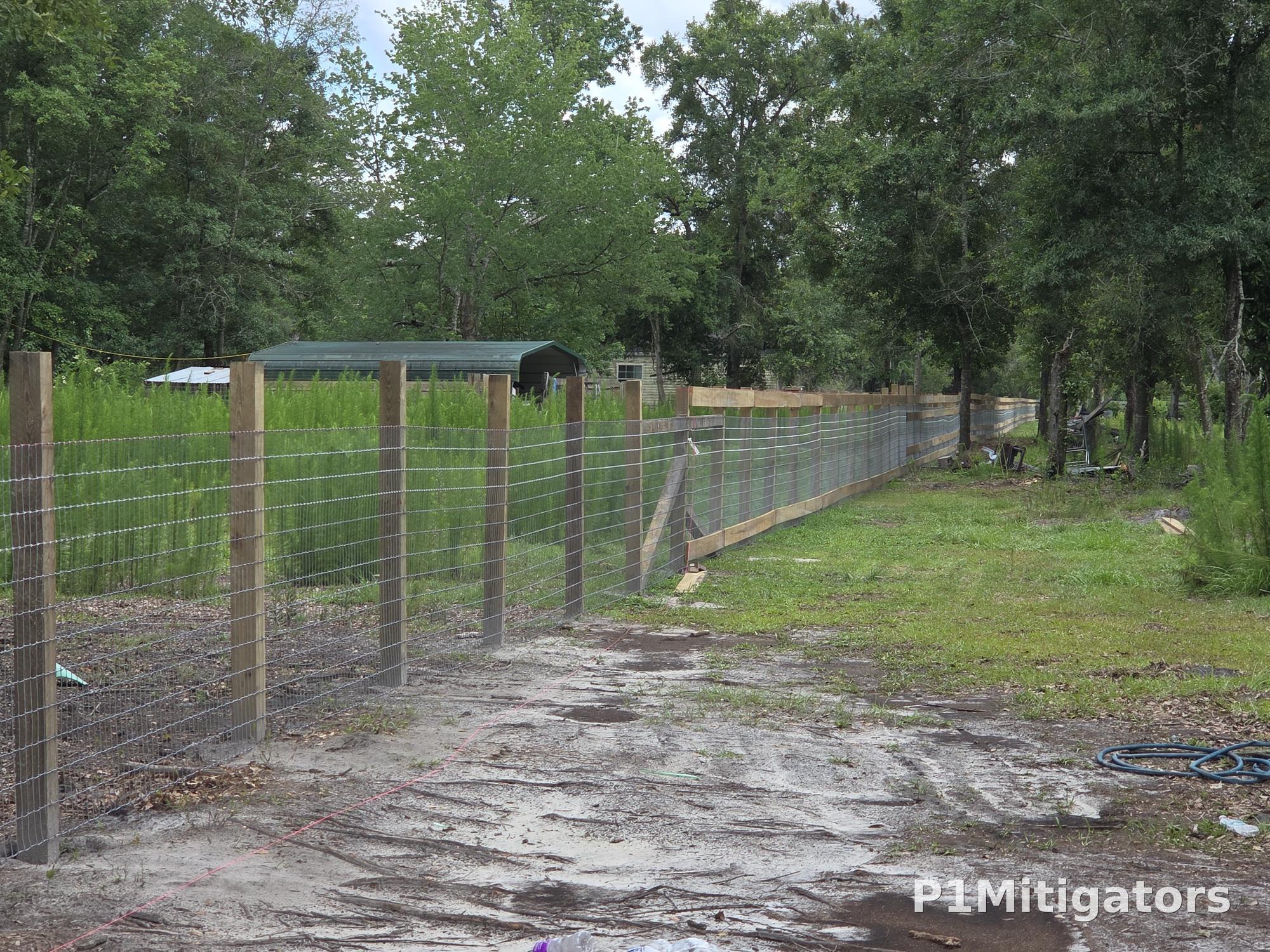 Agricultural & Horse Fencing project photo 5 by P1Mitigators Jacksonville FL