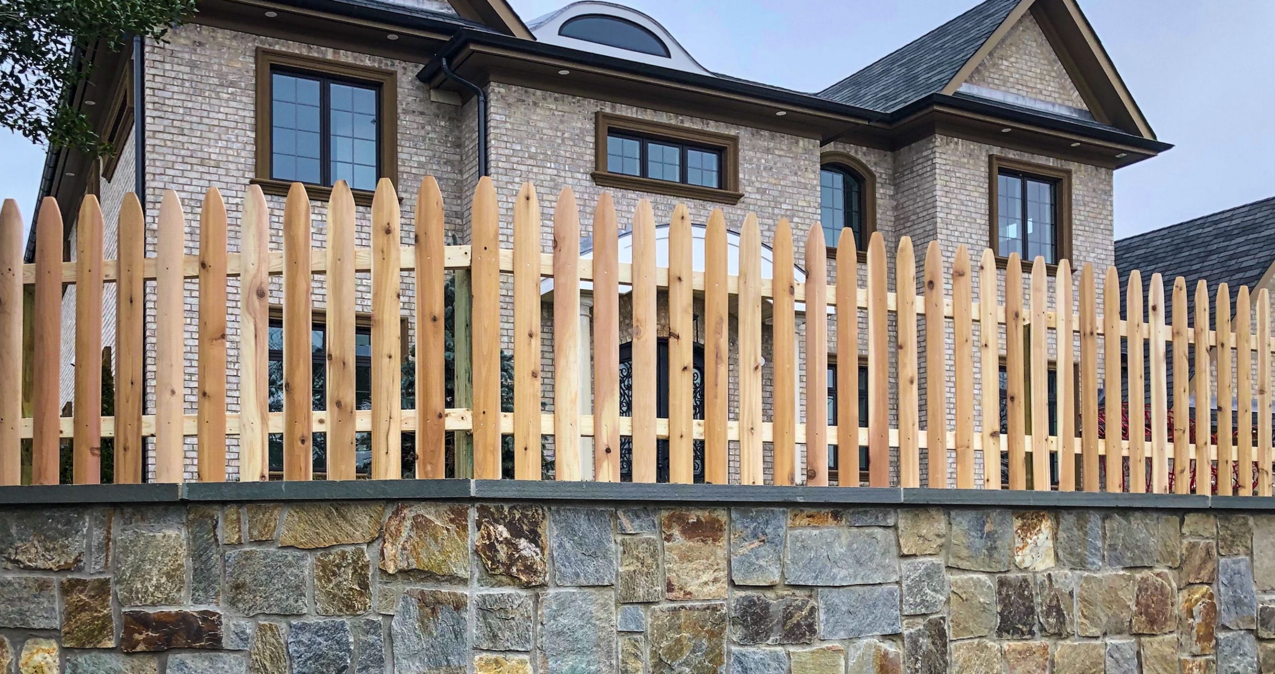 Spaced Picket & Panel Fencing installation in Jacksonville FL