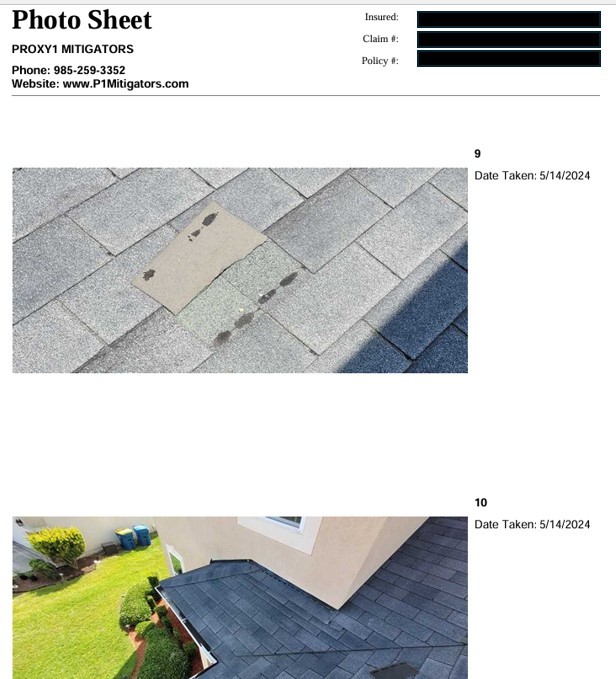 Temporary roof repairs and tarping