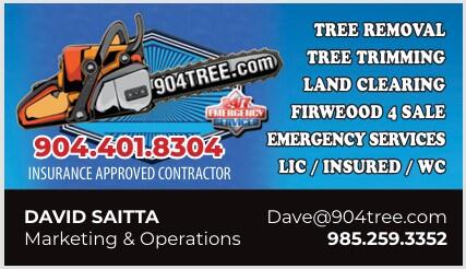 David Saitta — 904Tree.com, Marketing & Operations, Jacksonville FL